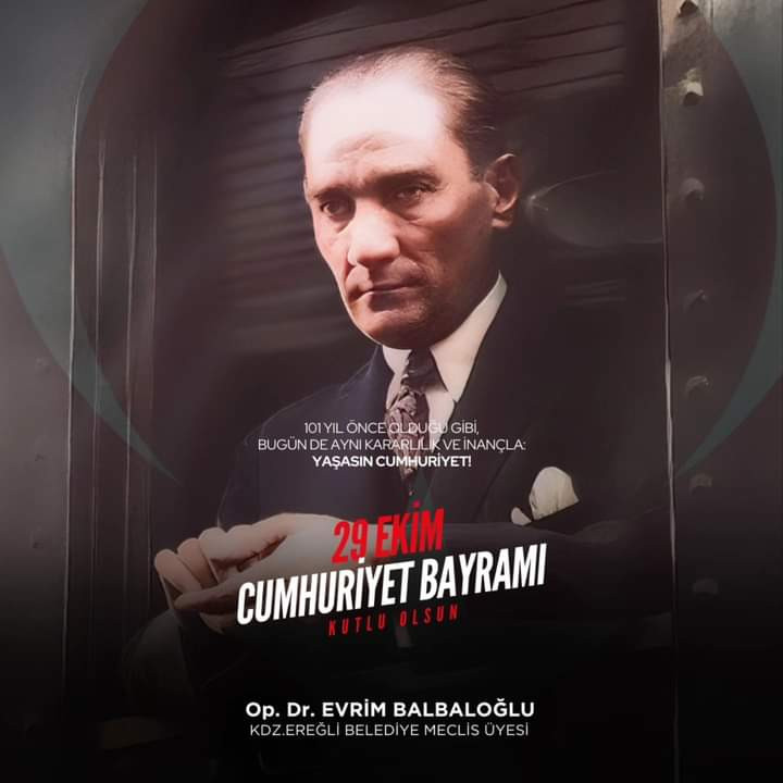 BALBAOĞLUNDAN 29 EKİM CUMHURİYET BAYRAMI MESAJI 