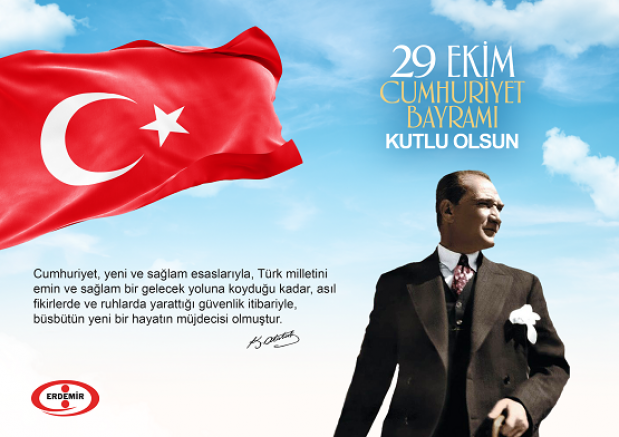     ERDEMİR 'DEN 29 EKİM KUTLAMASI