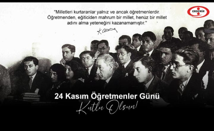 EREDEMİR  24 KASIM ÖĞRETMENLER GÜNÜÜ MESAJI